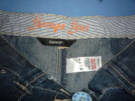 Riflová sukně george vel. 146, george,146