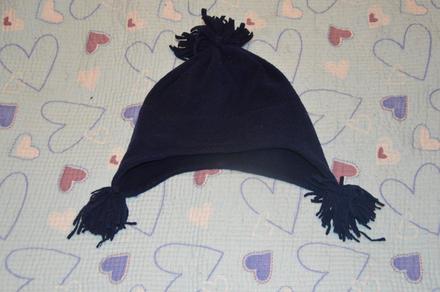 104 110 116 fleesová čepice s třapci a krytím uší, 110