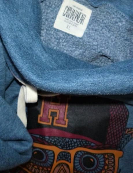 Mikina soví s rolákem - vel.l-xl, clockhouse,l