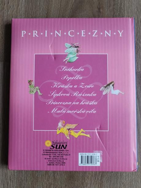 Šípková růženka dětská kniha,