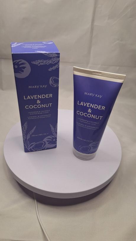 Parfémované tělové mléko lavender&coconut,