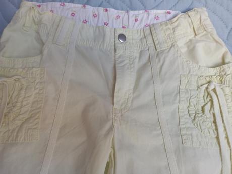 Dívčí letní kalhoty zn. marks & spencer, marks & spencer,140