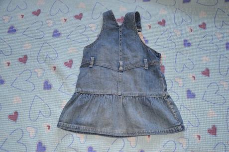 Džínové šaty, šatičky, dopodopo,92