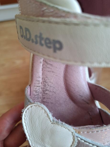 Kožené sandálky d.d. step, vel.31, d.d.step,31