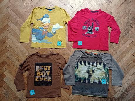 Triko dlouhý rukáv 116 - kačer donald, doba ledová, disney,116