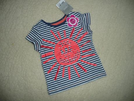 Tričko next sluníčko vel 6-9 měs námořník, next,74