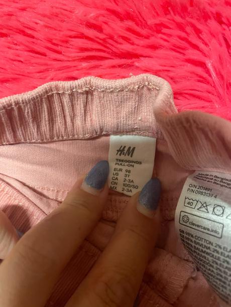 Dívčí kalhoty h&m 98, h&m,98