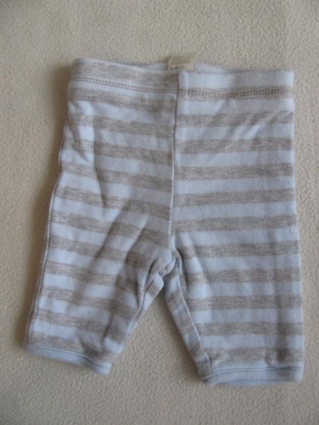 Kojenecké podšité bavlněné kalhotky-vel.50-56, tiny ted,56