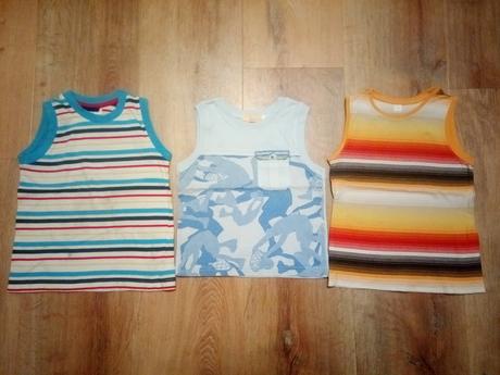 3 x tílko, vel 104, 104