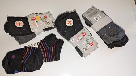 T485 8x nové dámské ponožky vel. 35 - 38, 36