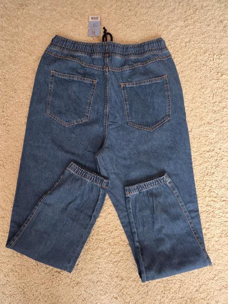 Nenošené světlejší pánské džíny "jogger", 52