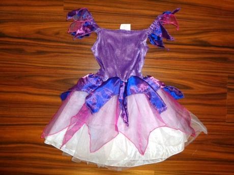 Karneval - šaty - víla - 3-5 let,