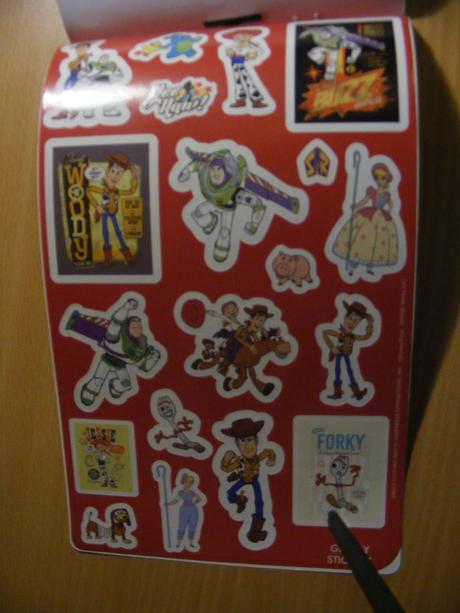 Samolepky toy story (150 ks), 