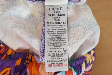 Kraťasy vel. 12 let, next,152