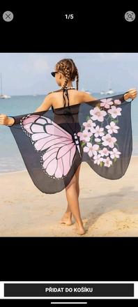 Dívčí plážové pareo, 134