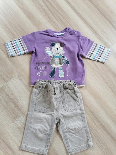 Set oblečení pro chlapečka, 0-9 měsíců, 50–62