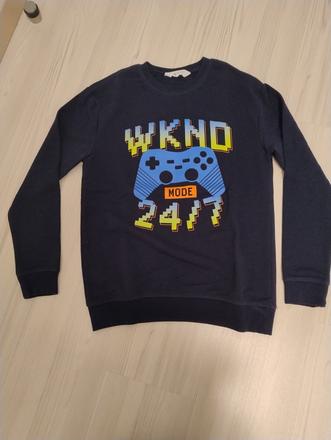 Slabá mikina přes hlavu h&m vel. 146/152, h&m,146