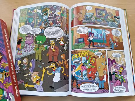 Velký komiks simpsonovi futurama, 