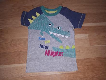 Tričko s krokodylem vel. 86, 86