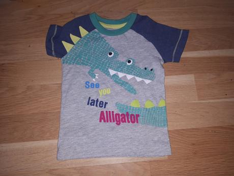 Tričko s krokodylem vel. 86, 86