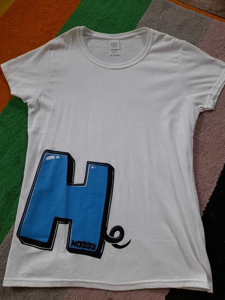 Bílé youtuberské tričko hoggy, m