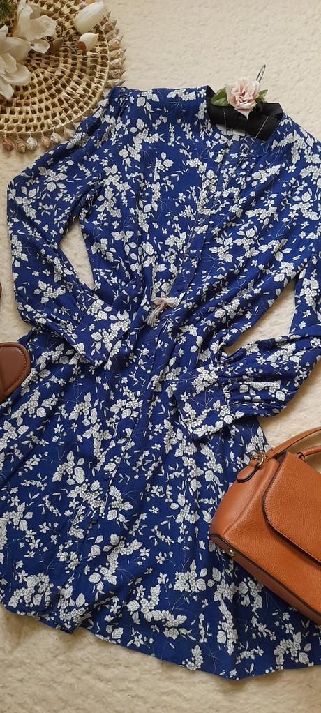 H&m halenkové květinové šaty, h&m,40