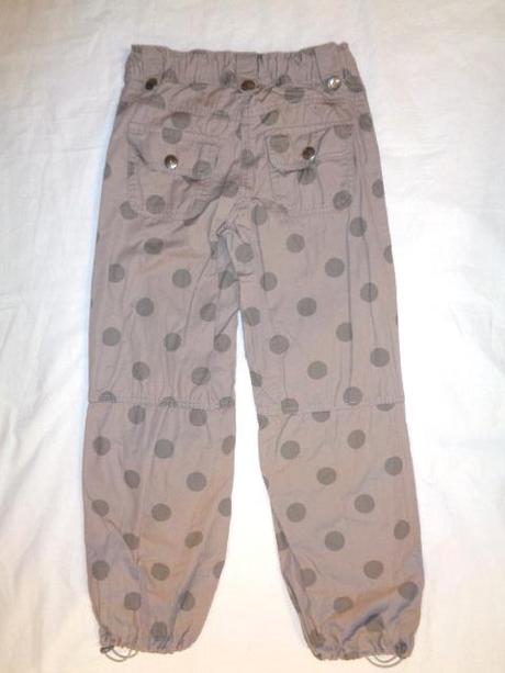 Bomba puntikaté kalhoty, vertbaudet,134