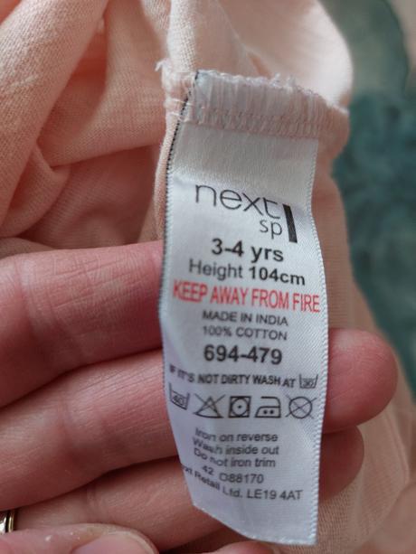 Tričko s krajkou, next,104