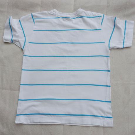 Bile s pruhy tricko, 128