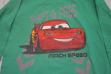 116 122 disney cars zelené triko, disney,122