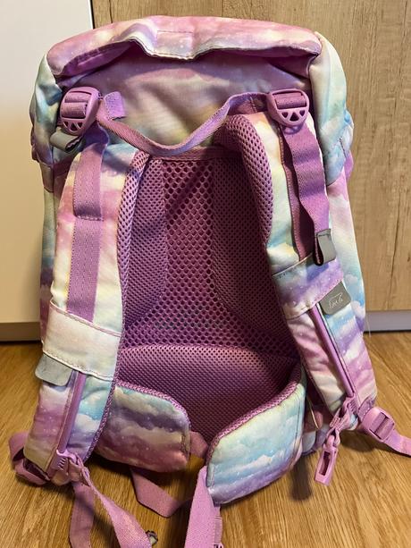 Dívčí školní batoh unicorn - beckmann + sešity,