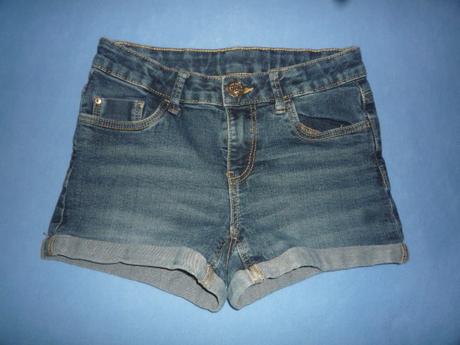 Riflové kraťasy c&a s regulací v pase 146, c&a,146