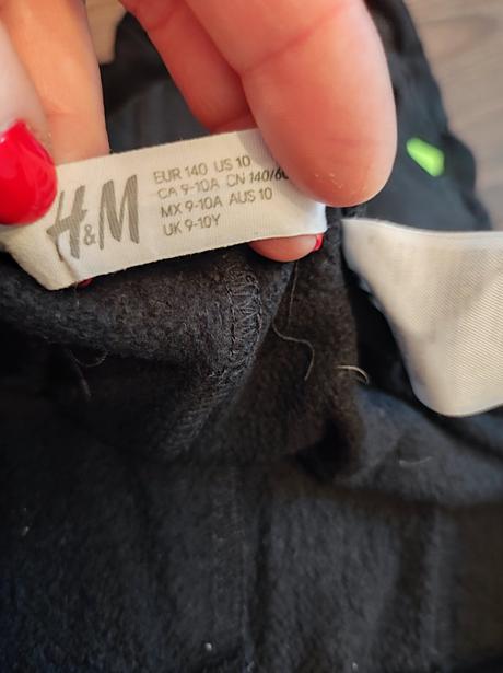 Tepláky 140, h&m,140