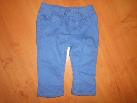 Podšité jarní kalhoty vel.3-6m, f&f,68