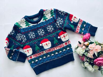 D79/ svetr vánoční - v.2/3 rolky, 98