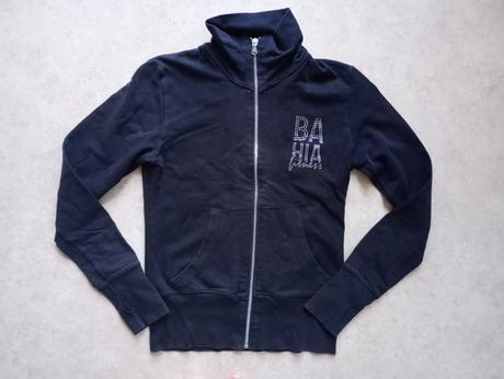 Černá rozepínací mikina, vel. s, s