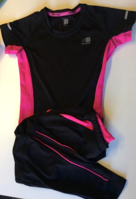 Běžecké triko a kalhoty karrimor run, 152