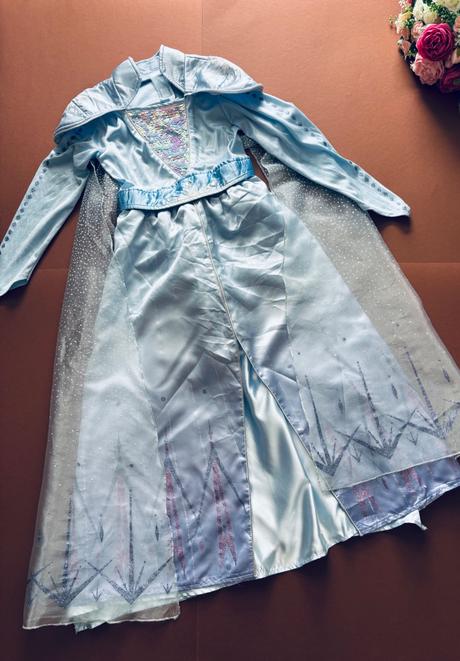 An14/ kostým elza ii frozen - v. 8/9 let, 