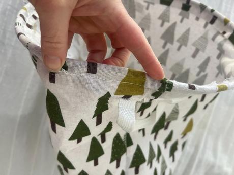 Taška na hračky - motiv stromeček, 