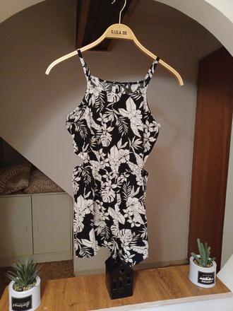 Kytičkový overal na léto, c&a,164