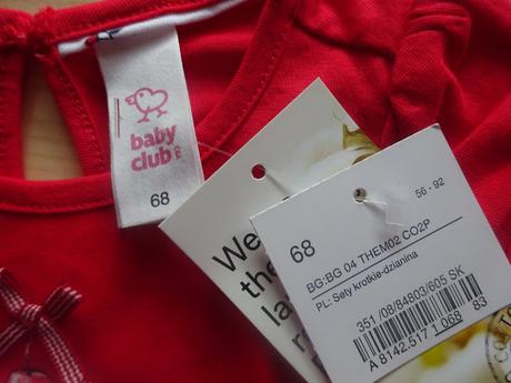 Komplet tričko a legíny, vel. 68, baby club,68