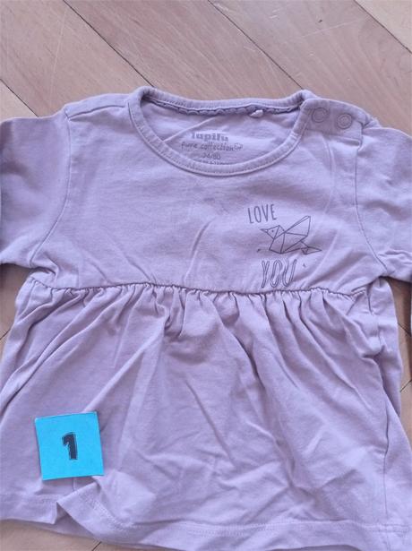 Triko dlouhý rukáv lupilu 74/80, lupilu,80