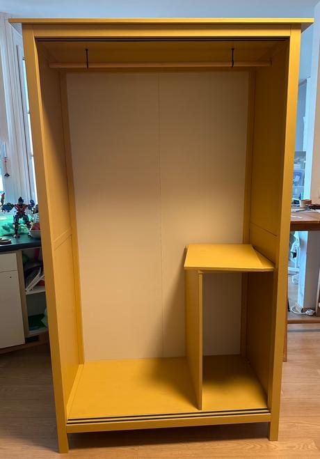 Ikea hemnes skříň žlutá, 