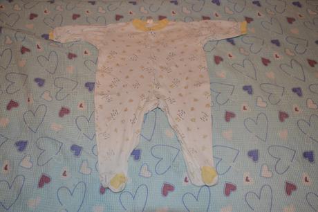 Bavlněný overal s kuřátky 68/74, c&a,74