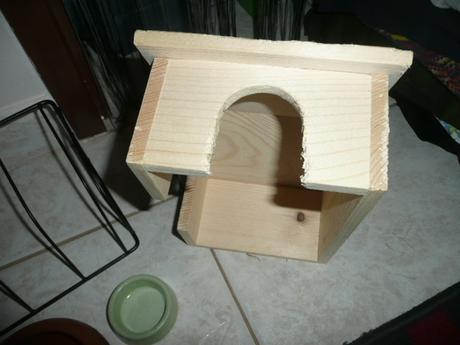 Morče králík - domeček miska doplňky napáječka, 