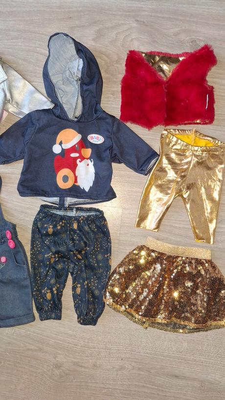 Oblečky originál baby born -starší sestra,