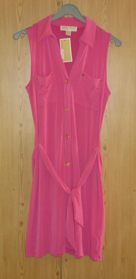 Růžové dámské šaty michael kors, michael kors,s