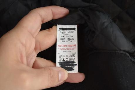 Bunda přechodová vel. 7 - 8 let, river island,128