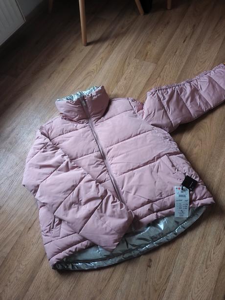 Oboustranná zimní bunda puffer oversize, mohito,164 / 170 / m / s