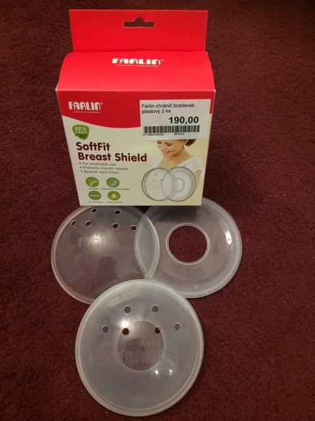 Chrániče bradavek farlin,